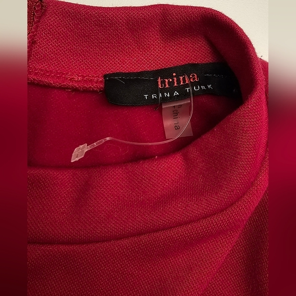 Fuchsia Shift Dress by Trina Turk – Size 12 NWOT - Picture 4 of 4